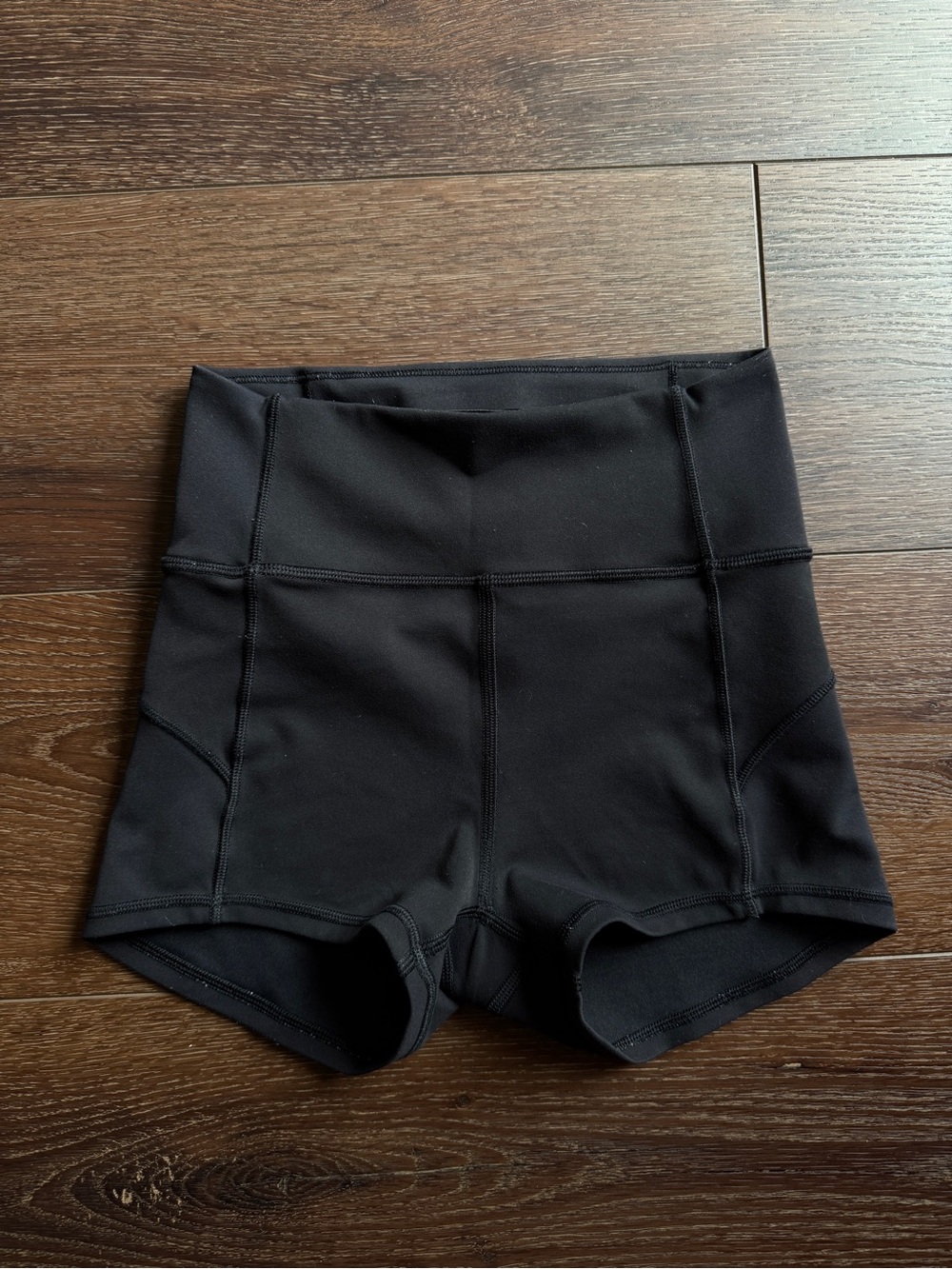 lululemon Black High-Rise Bike Shorts